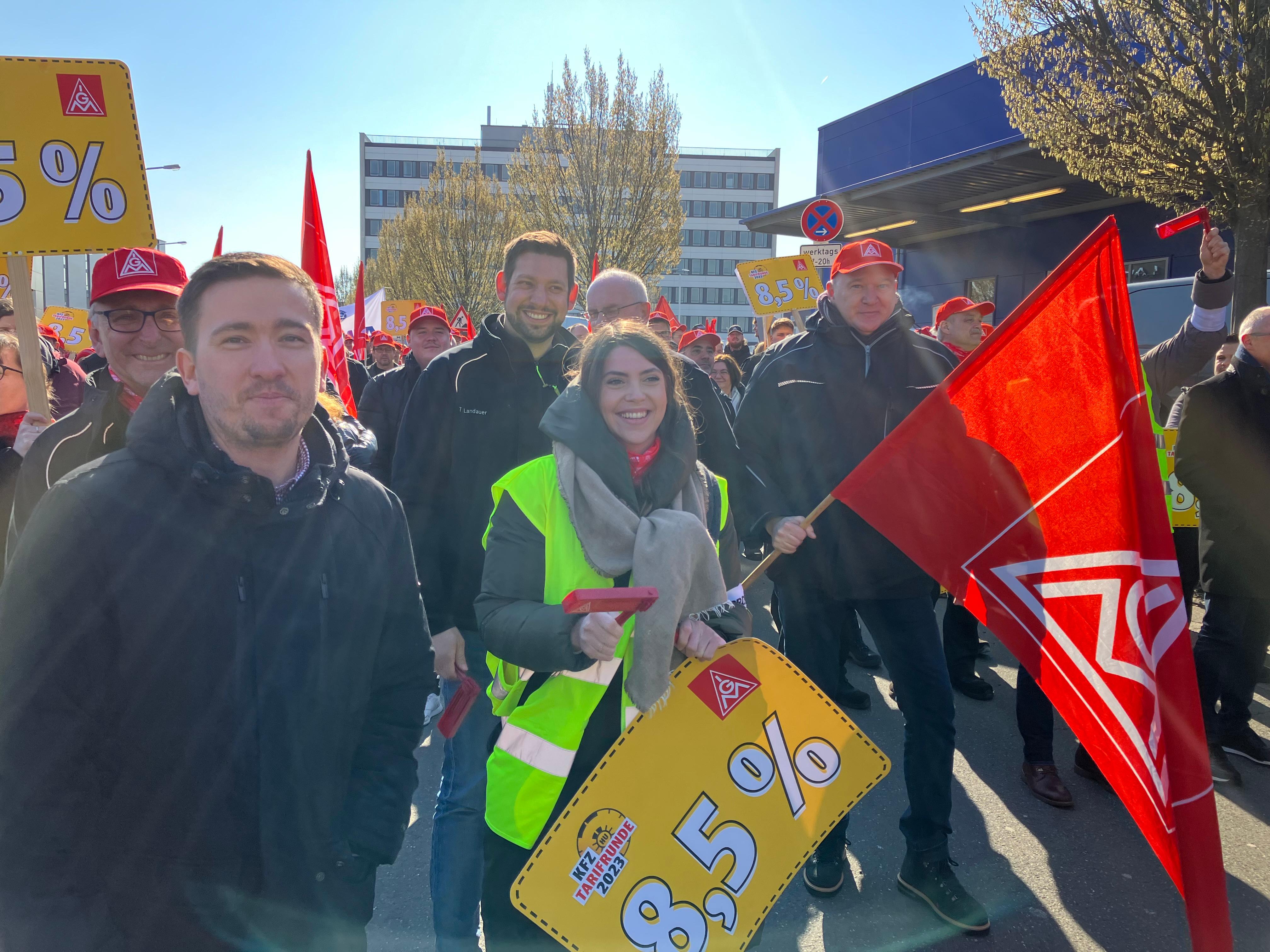 KFZ Warnstreik Nürnberg