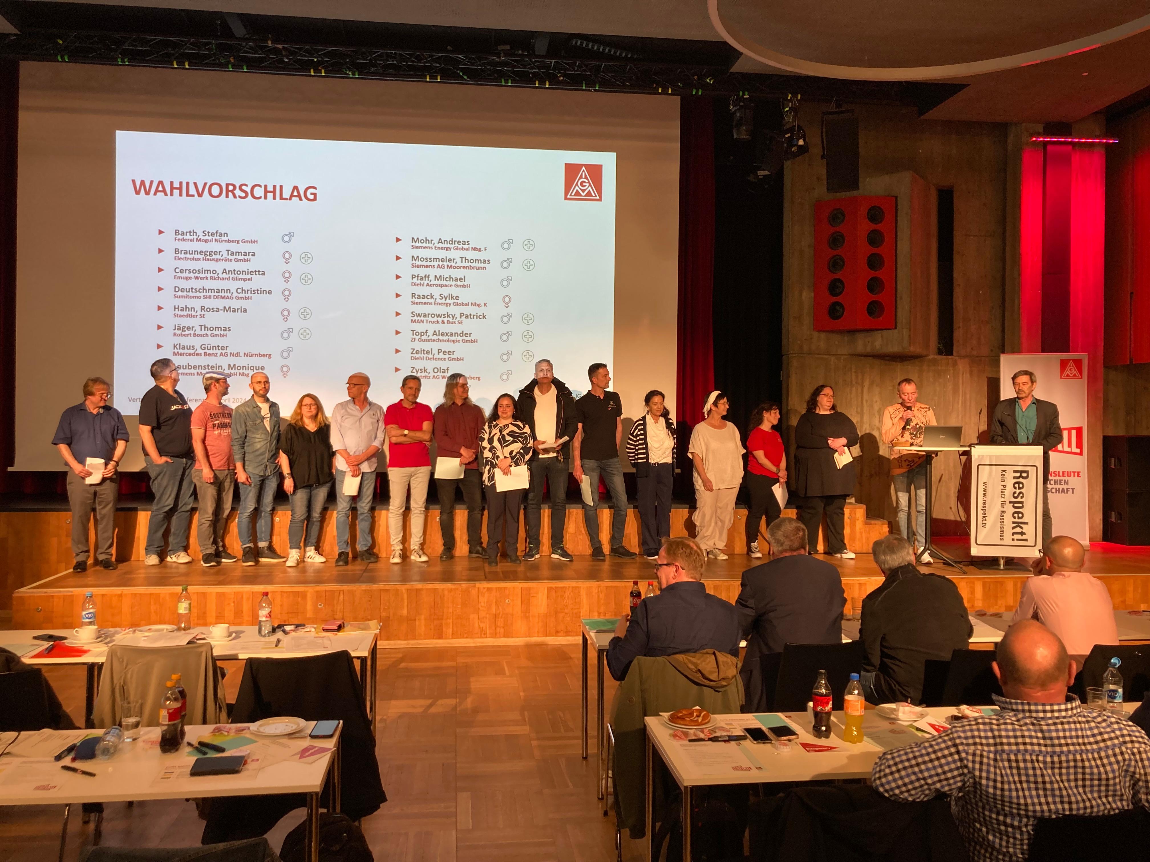 Vertrauensleutekonferenz Nürnberg