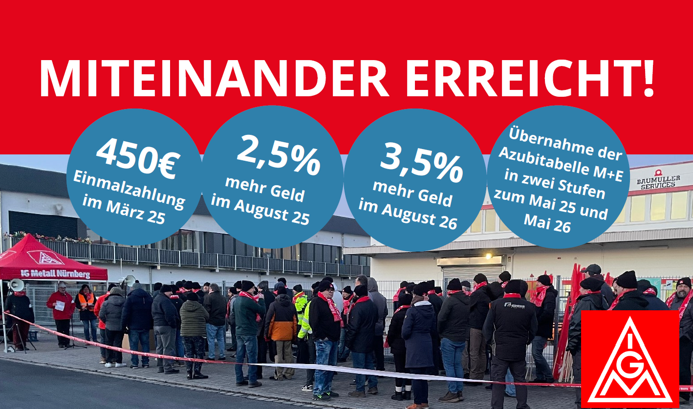 Tarifergebnis Baumüller Reparaturwerk