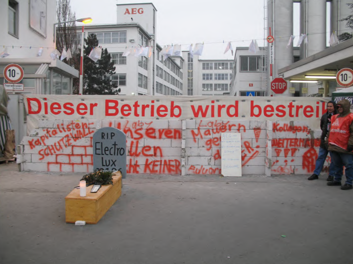 AEG Streik Nürnberg 2006