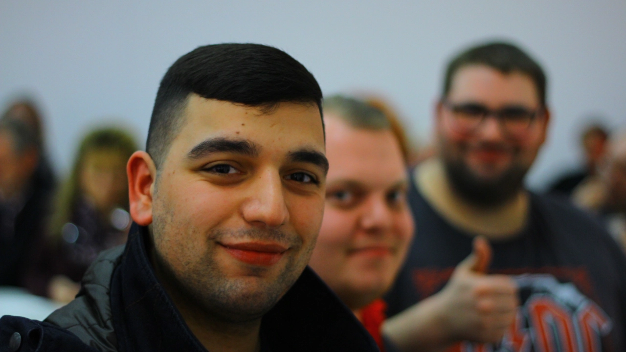 Mitglieder der IG Metall Nürnberg auf einer Veranstaltung