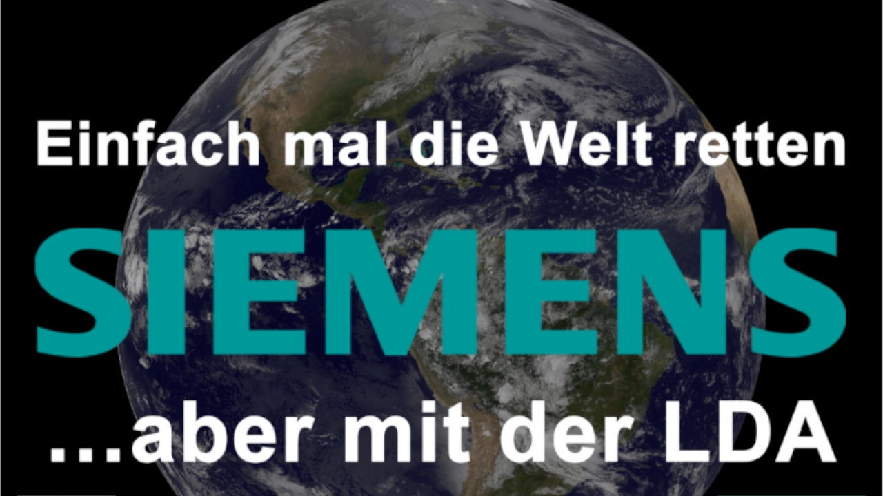 Siemens LDA Postkartenaktion