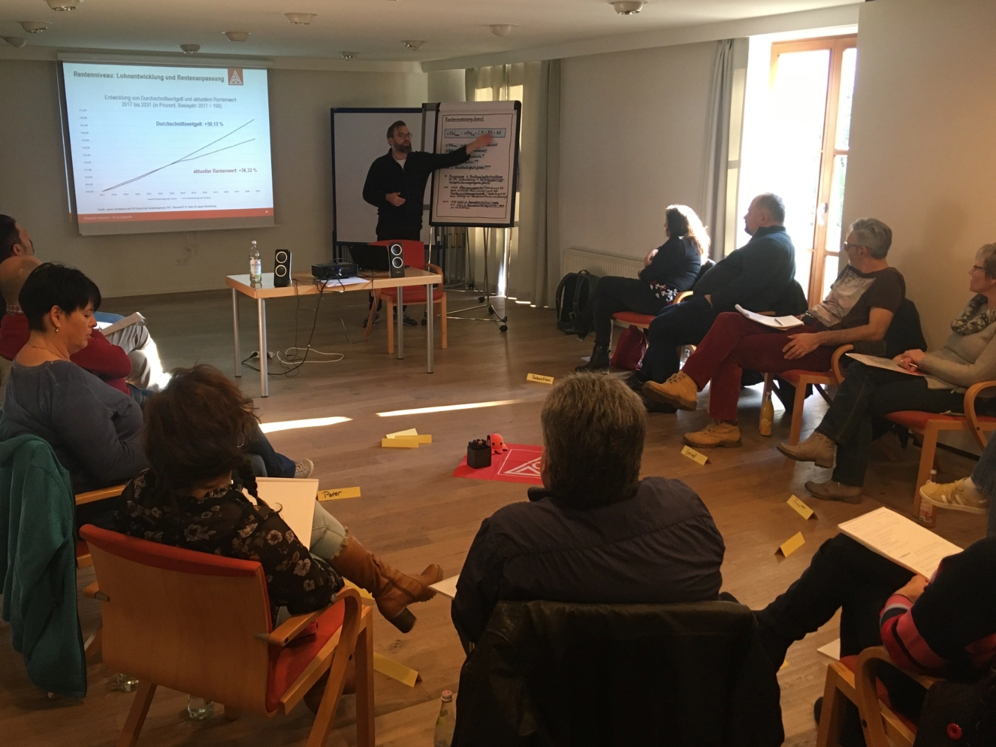 Vertrauensleute Seminar Nürnberg Rente Plenum