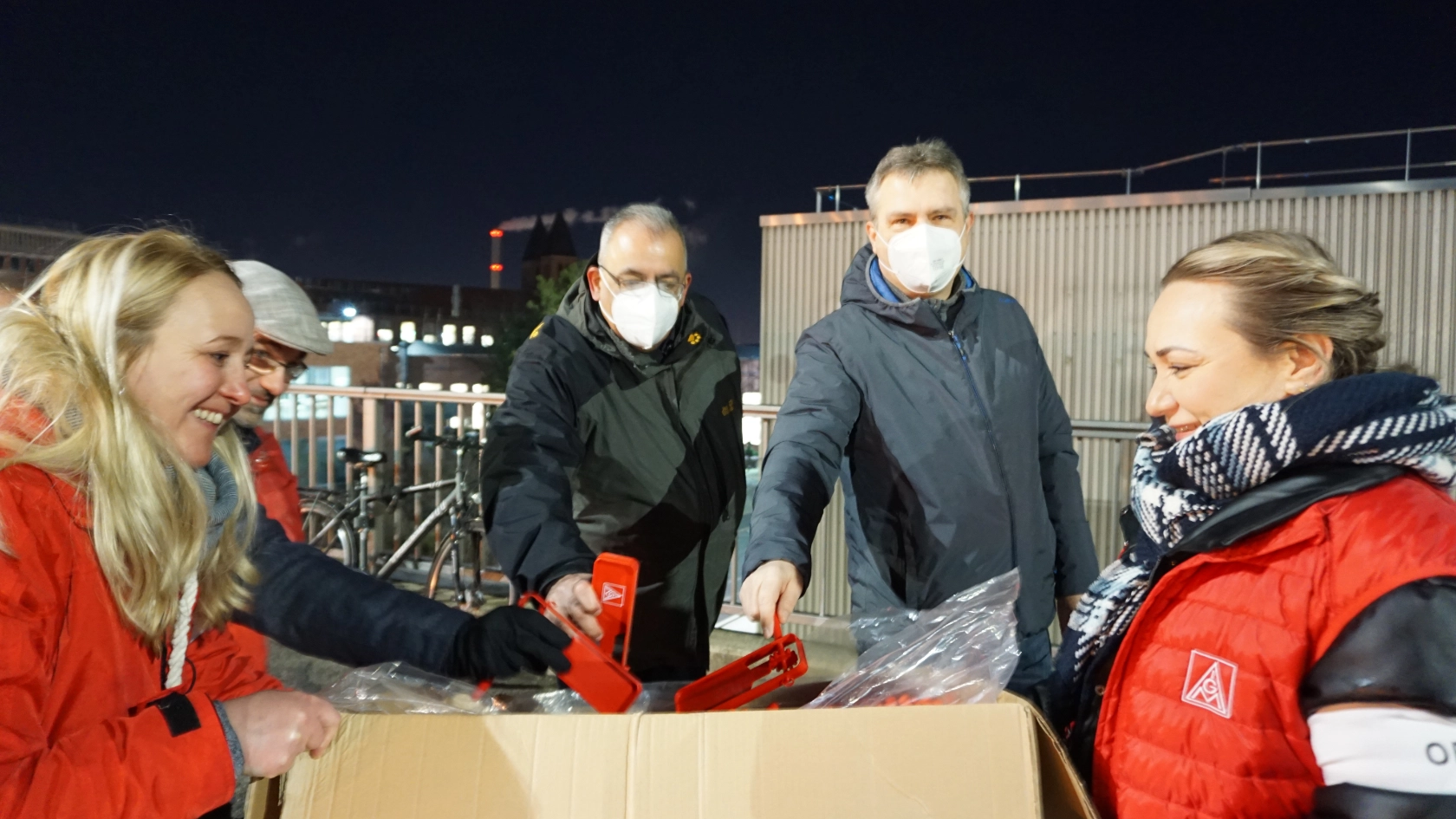 Hörbarer Protest, nur mit dem richtigen Equipment.