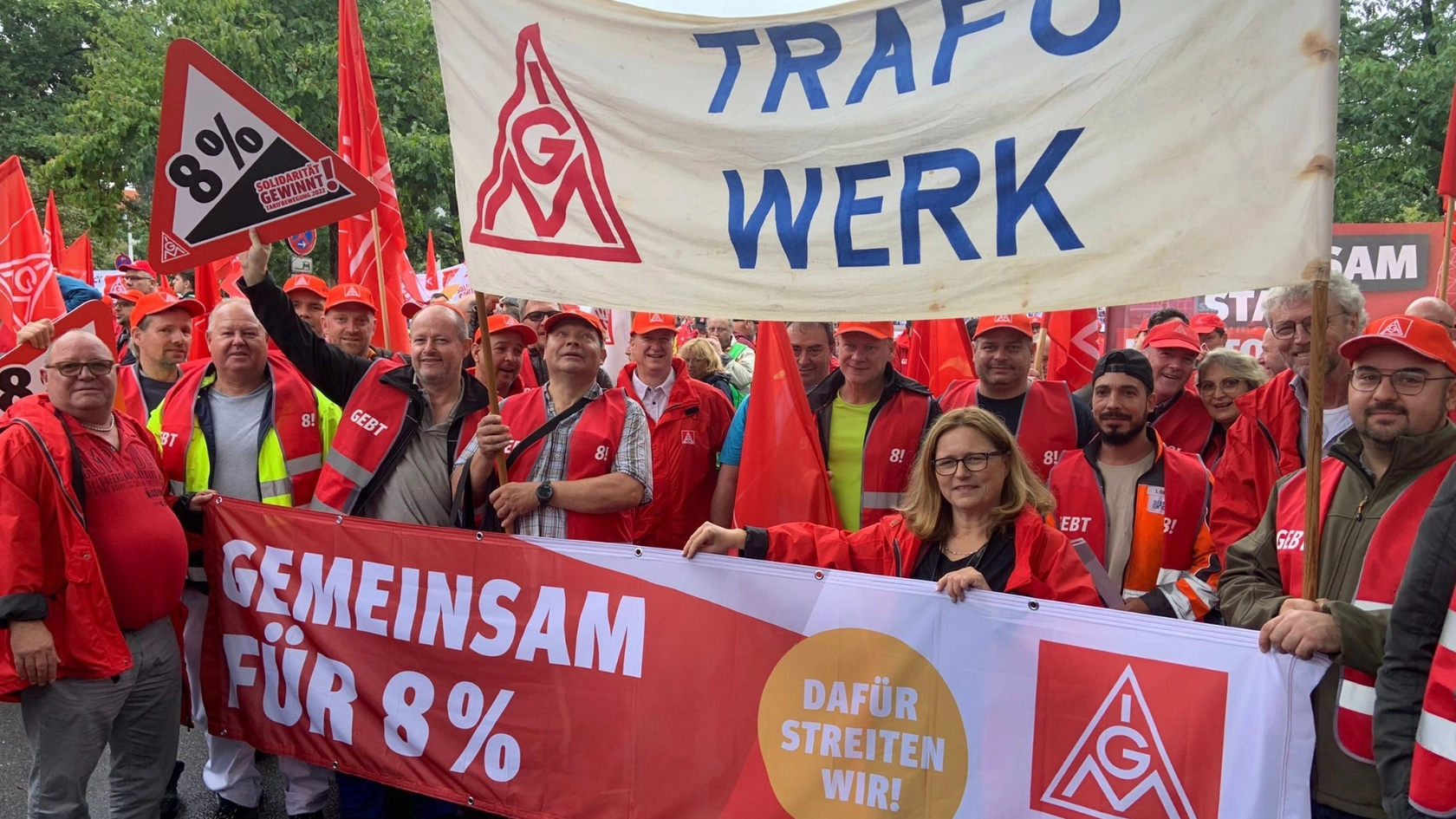 Siemens Energy beim Tarifauftakt in Nürnberg