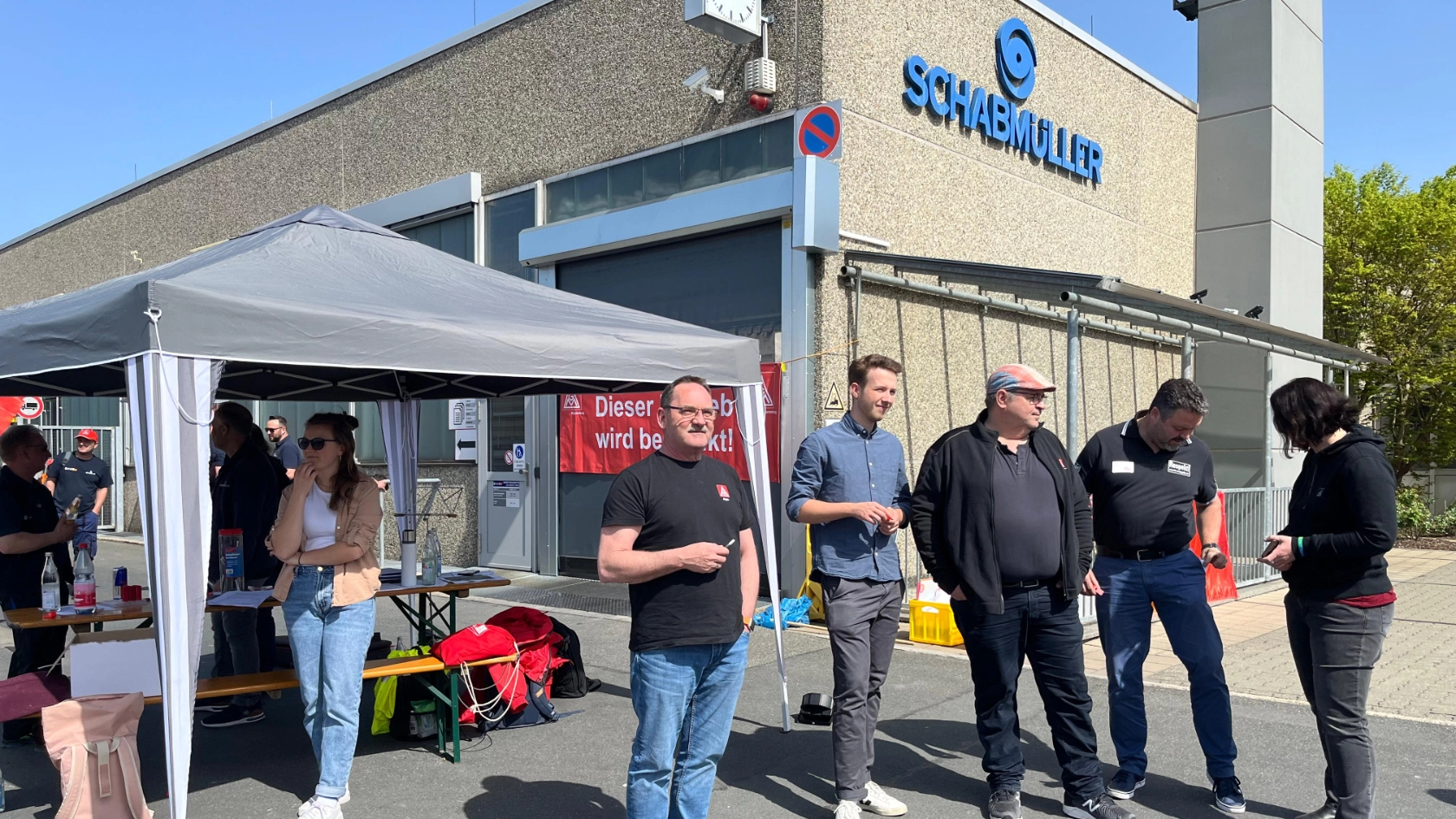 Warnstreik Schabmüller Nürnberg