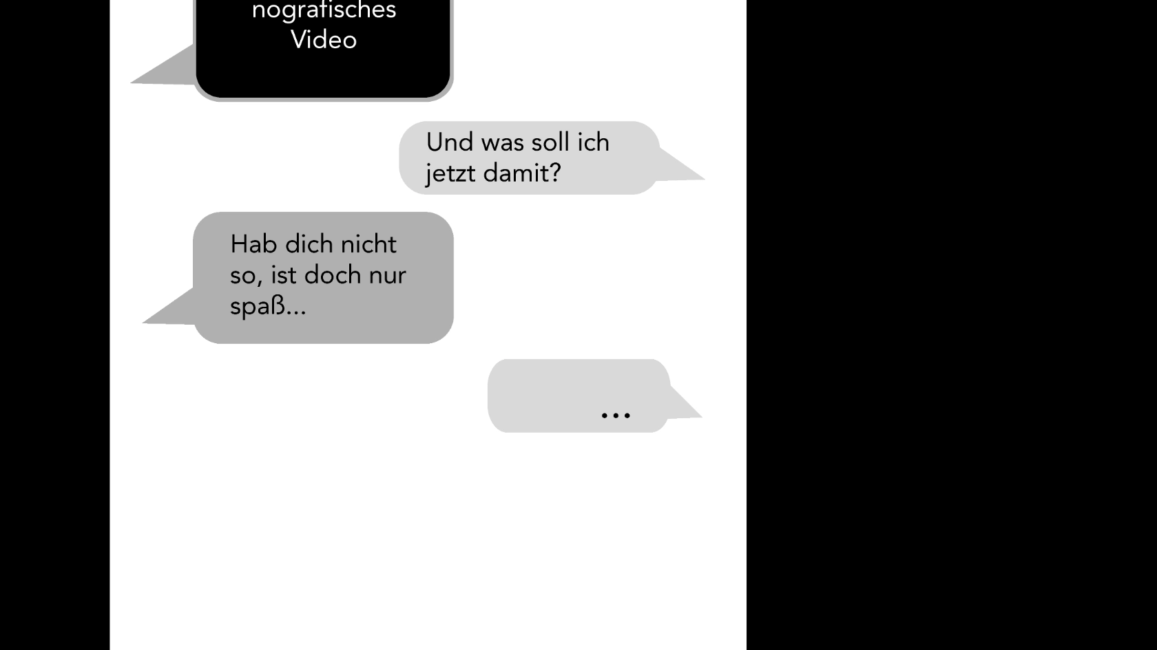 Chatverlauf zu sexuelle Belästigung am Arbeitsplatz