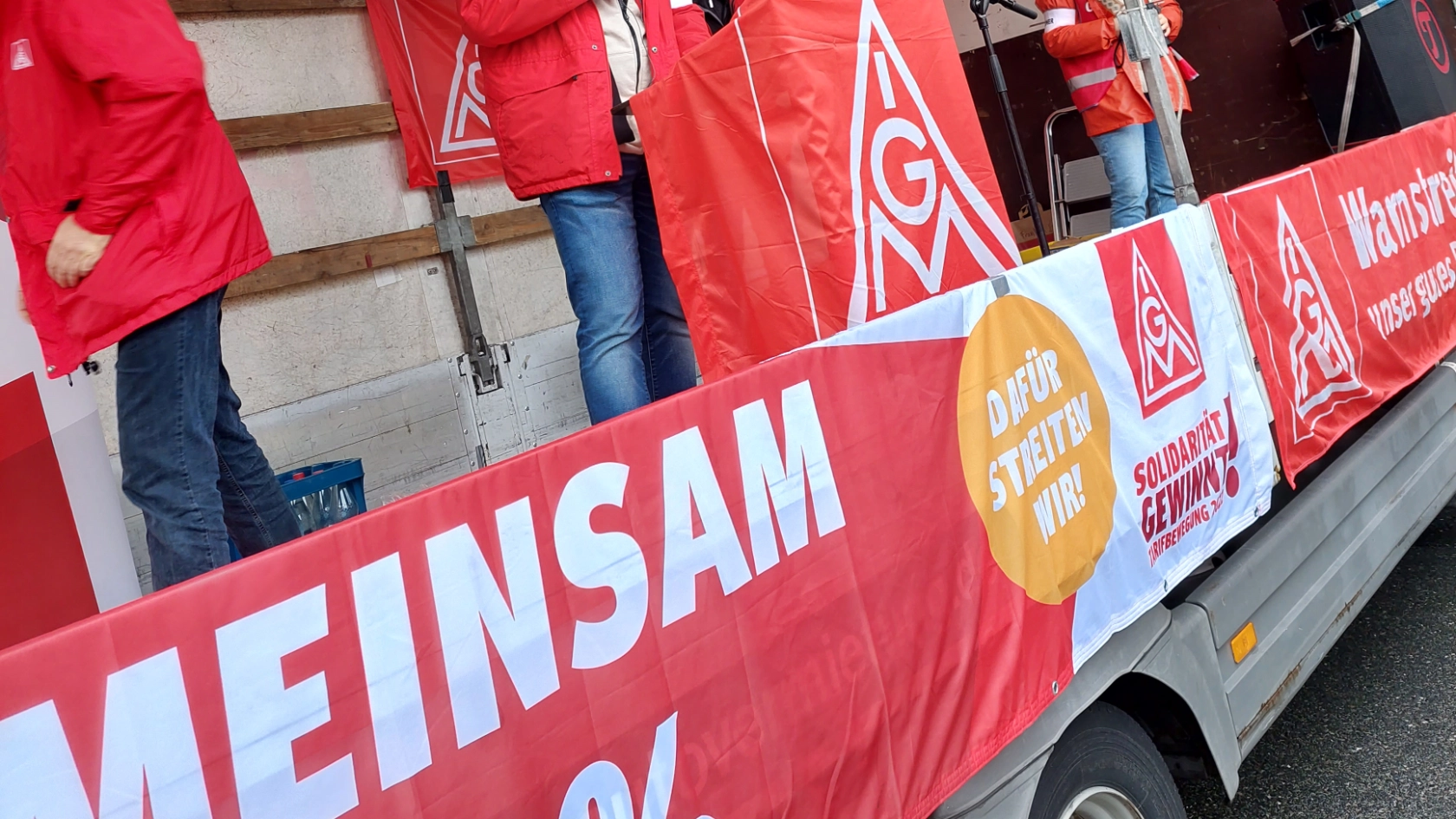 Warnstreik Nürnberger Land