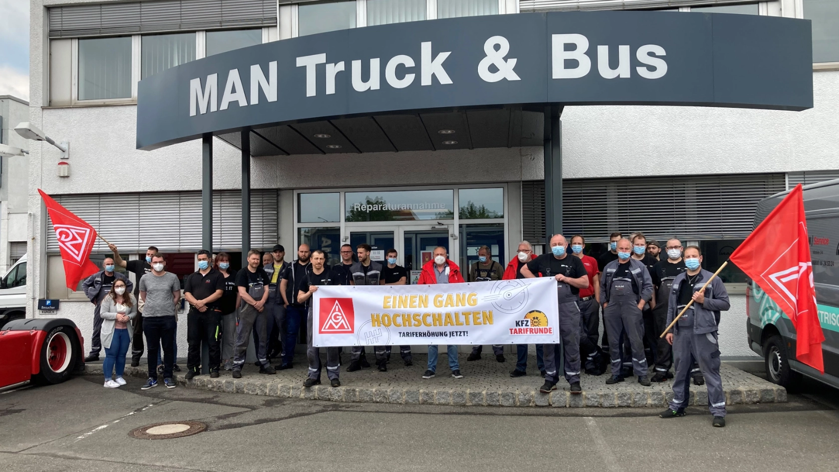 KFZ Tarifrunde MAN Service Nürnberg