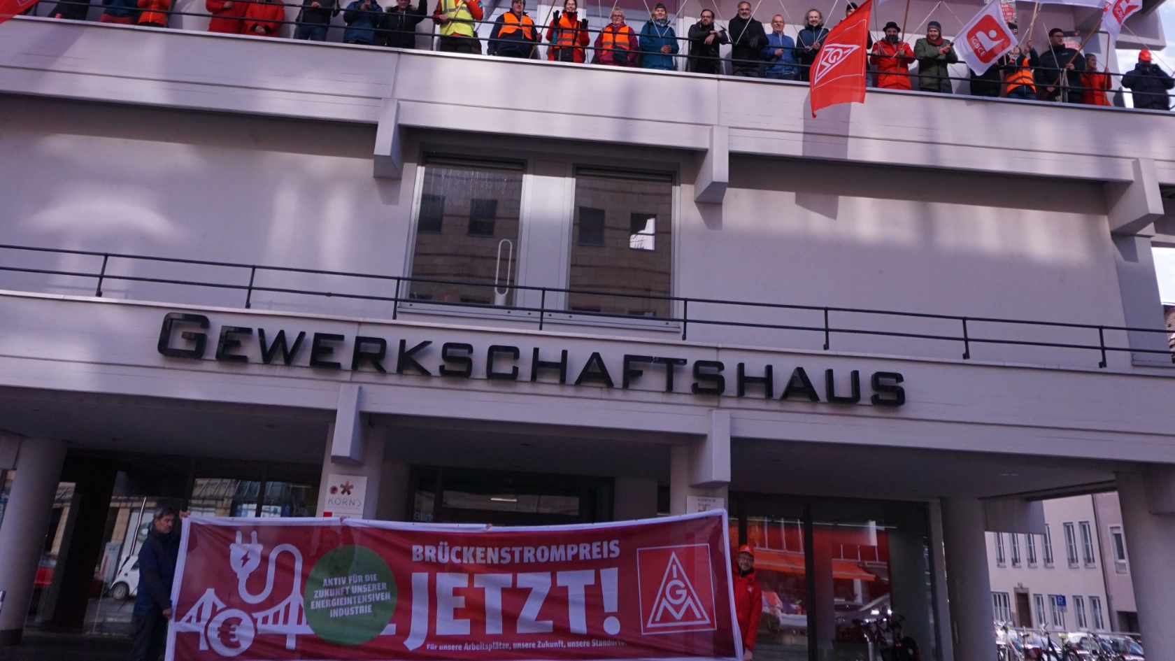 Aktionstag Brückenstrompreis Nürnberg