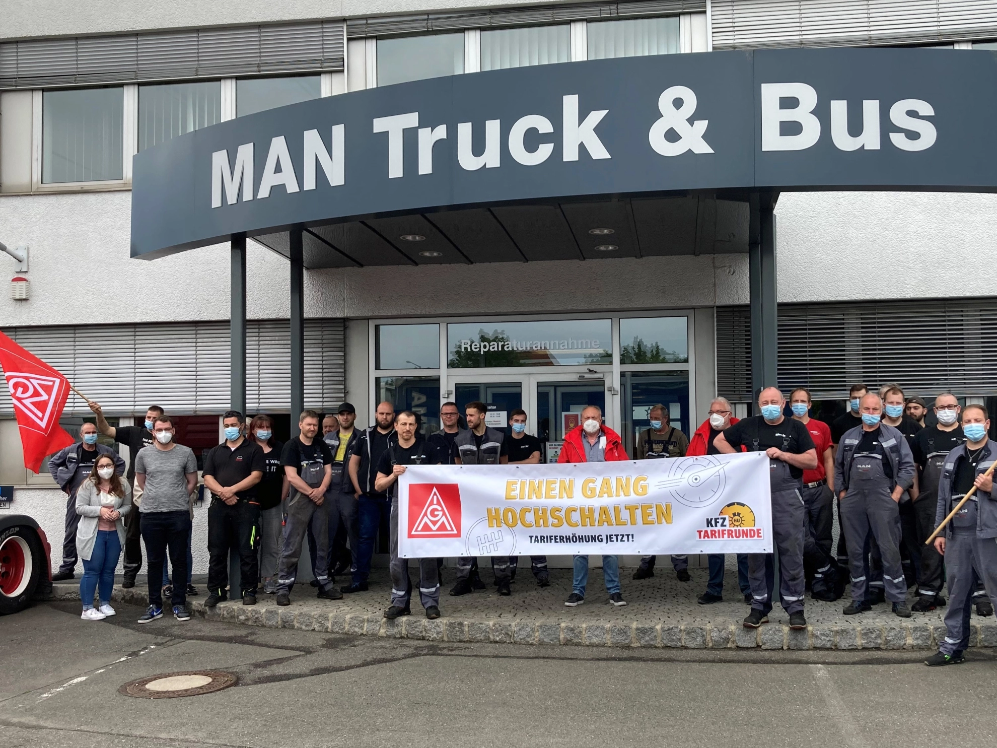 KFZ Tarifrunde MAN Service Nürnberg