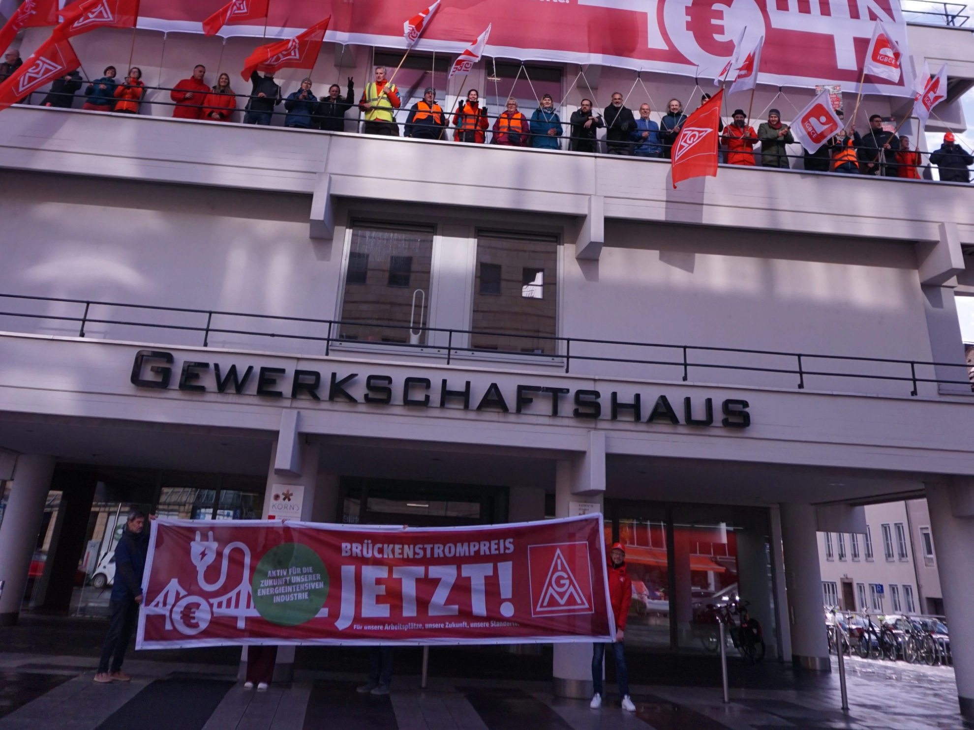 Aktionstag Brückenstrompreis Nürnberg