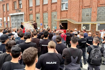 MAN Nürnberg zeigt Flagge gegen VW Sparprogramm