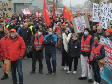 Für einen sozialen, ökologischen und demokratischen Wandel - IG Metall demonstriert für #Fairwandel
