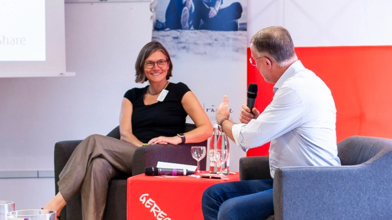 Christiane Benner und Jacky Horn