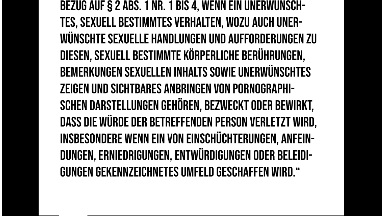 Quadratische Illustration mit dem Artikel 3 des Allgemeinen Gleichbehandlungsgesetz