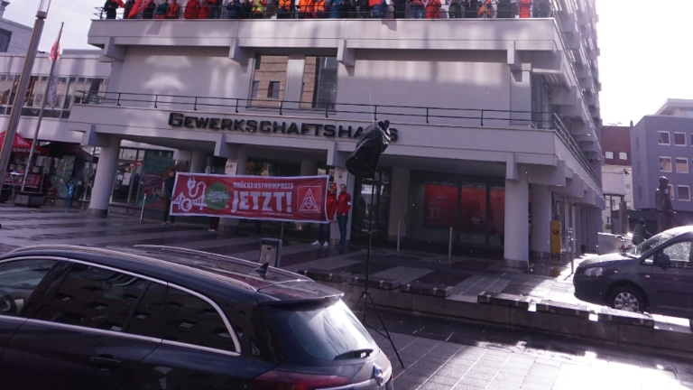 Aktionstag Brückenstrompreis Nürnberg