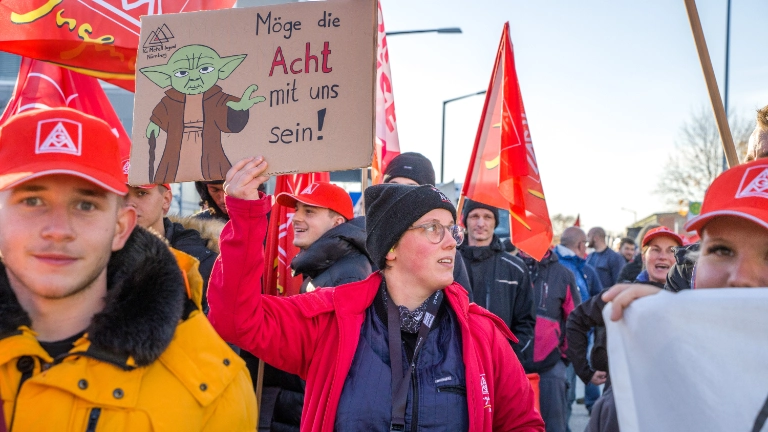 Warnstreik Nürnberg