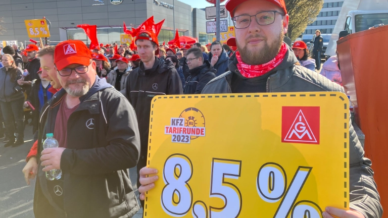 KFZ Warnstreik Nürnberg