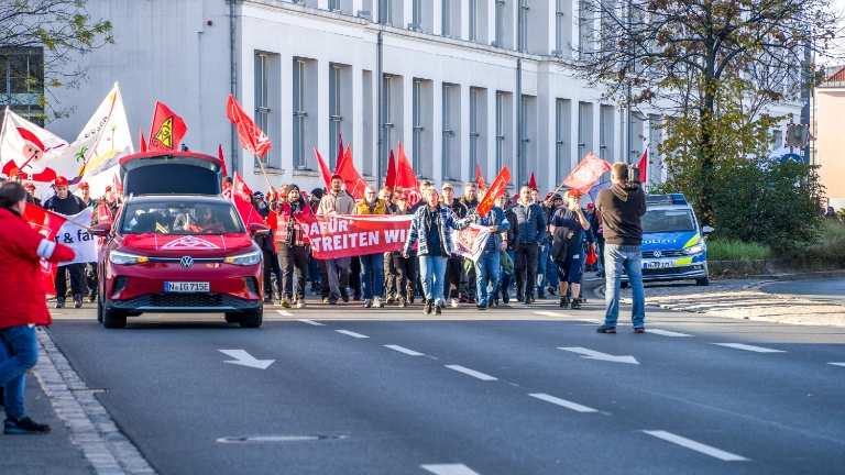 Warnstreik Nürnberg