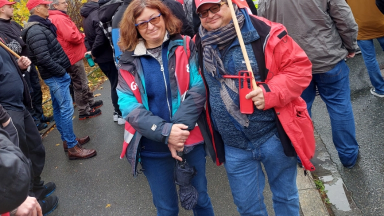 Warnstreik Nürnberger Land