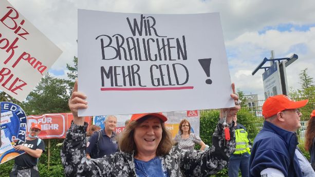 Demonstration Staedtler Nürnberg