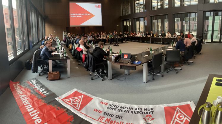 VKL Seminar Nürnberg Diskussion mit Christiane Benner