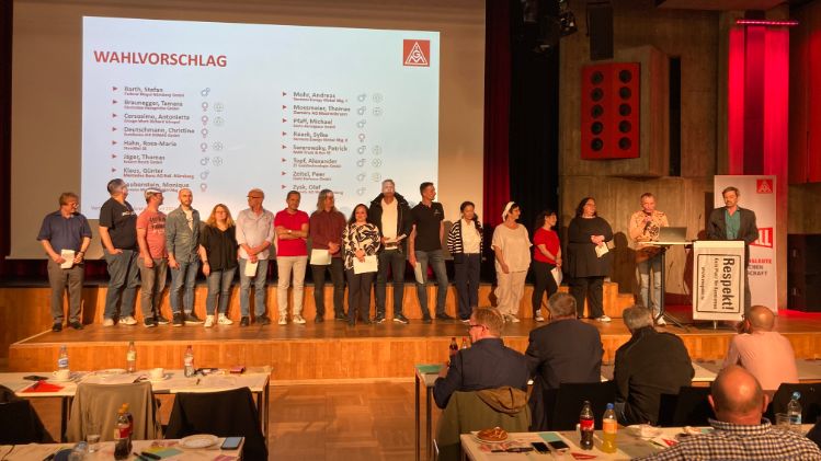 Vertrauensleutekonferenz Nürnberg