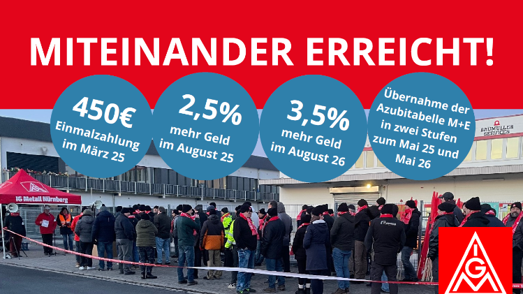 Tarifergebnis Baumüller Reparaturwerk