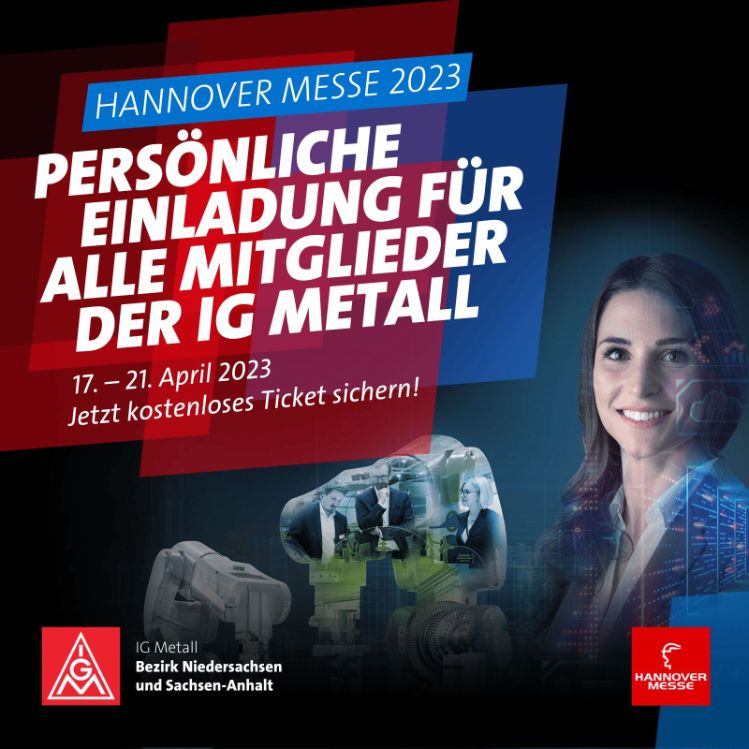 Einladung Hannover Messe