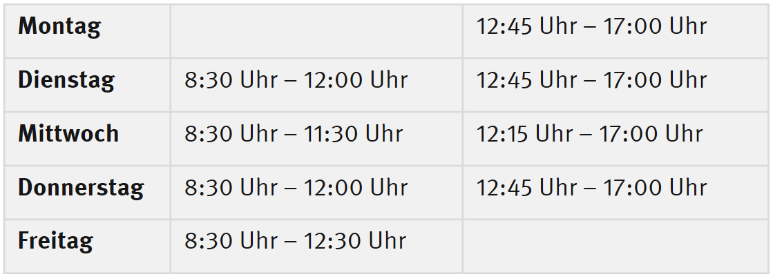 Öffnungszeiten IG Metall Nürnberg