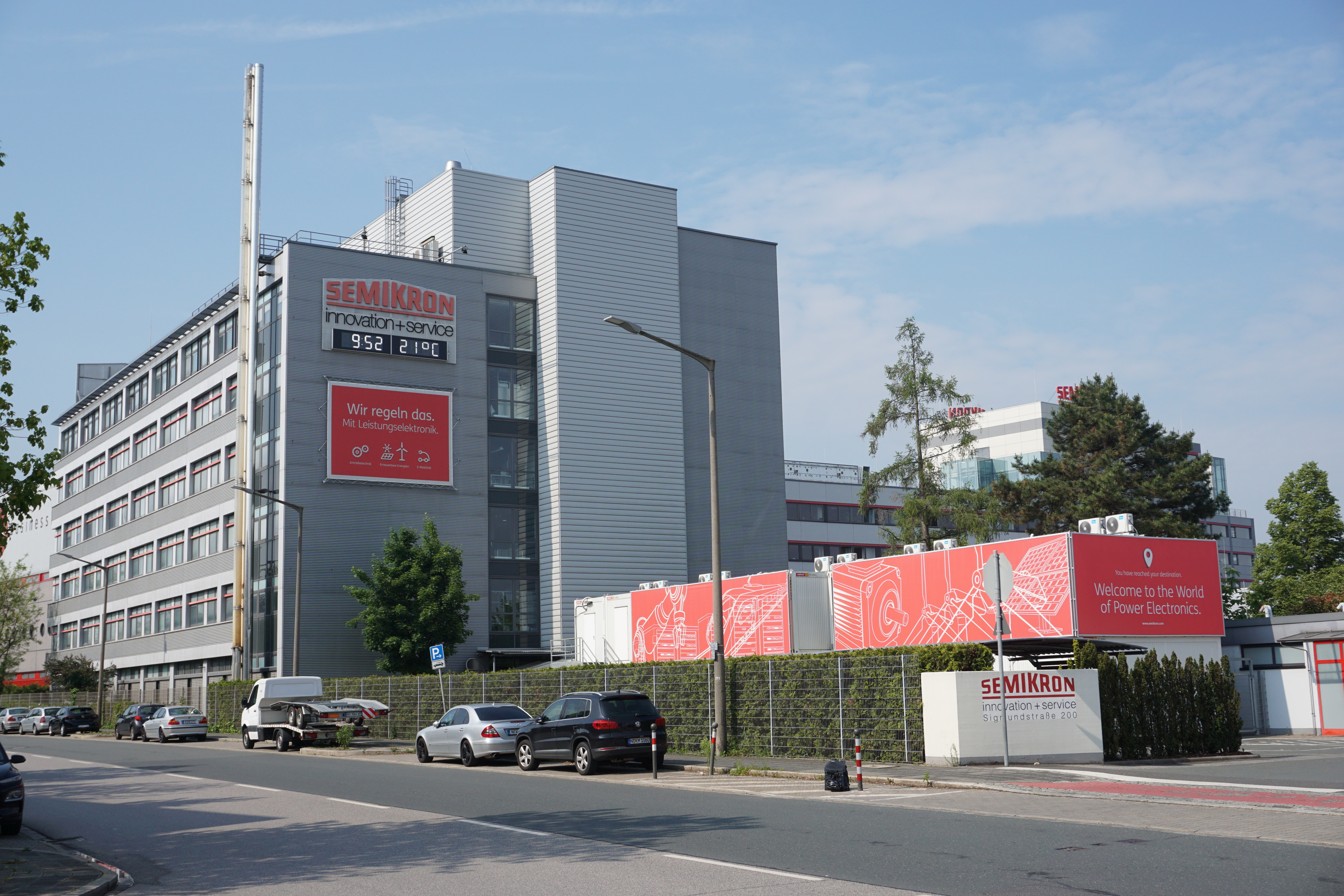 Semikron Nürnberg Gebäude