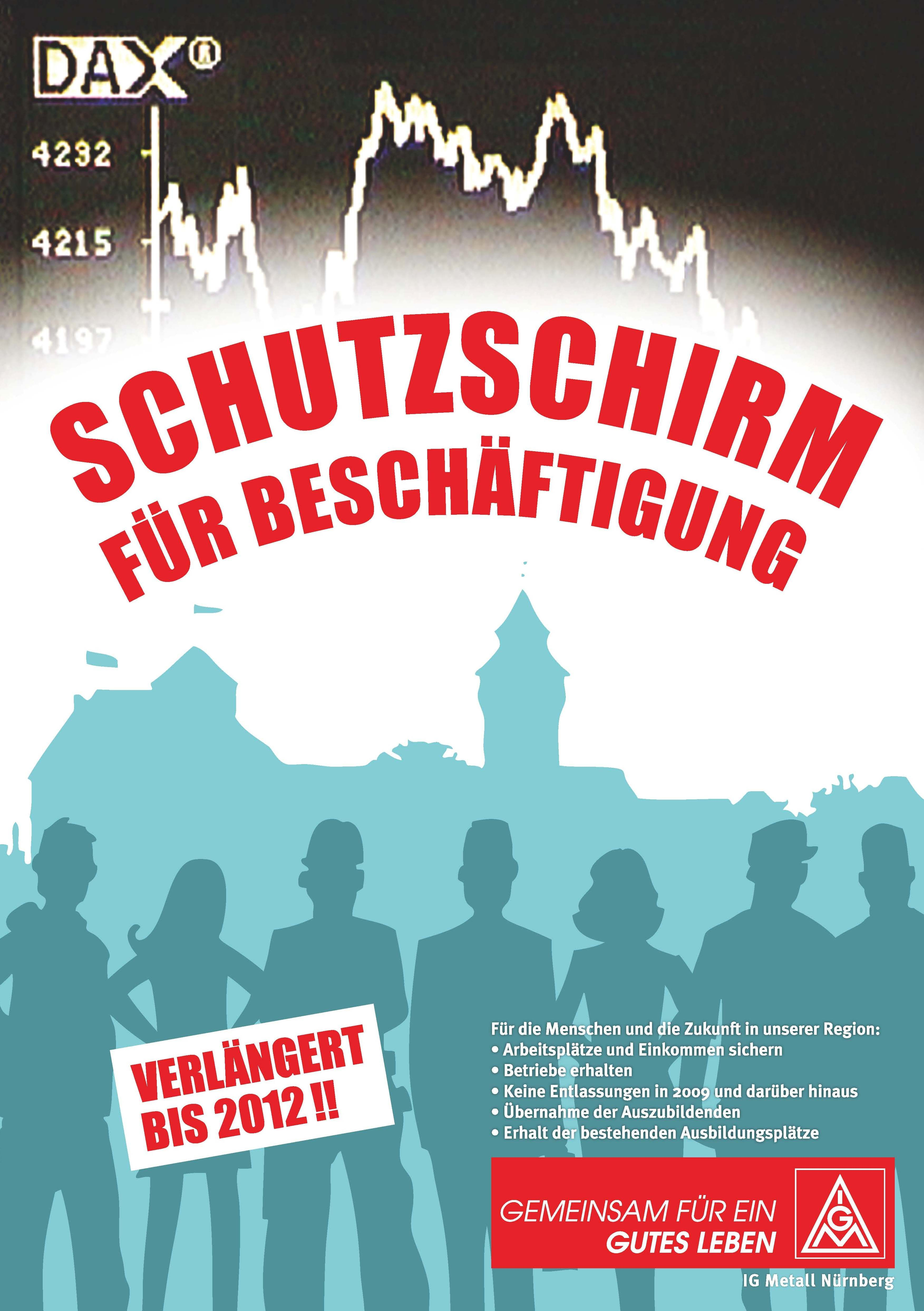 Schutzschirm für Beschäftigung Nürnberg