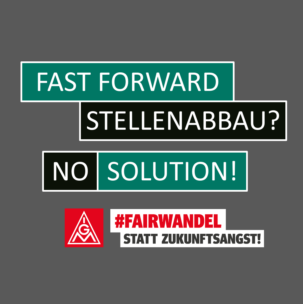 Stellenabbau Bühler Motor Logo IG Metall Nürnberg